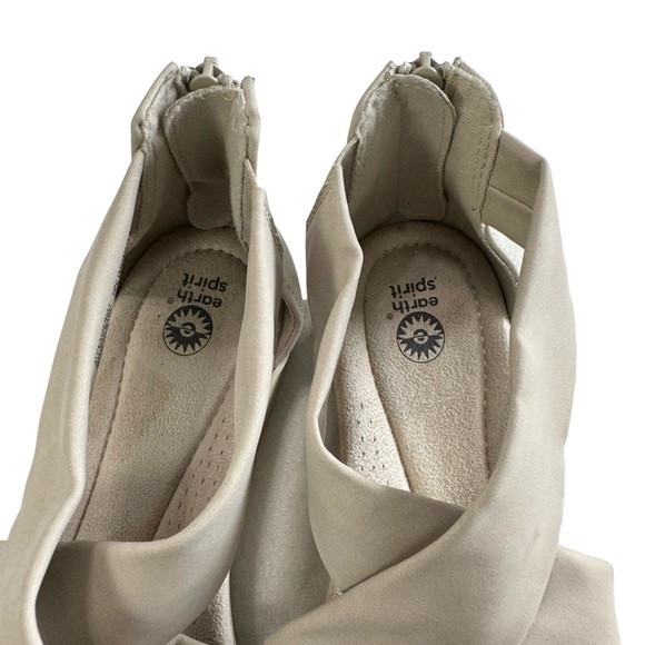 Earth Spirit Crossband Wedge Sandals Size 10 - Picture 10 of 16